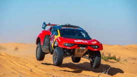Sébastien Loeb logró su tercera victoria y ya está en el podio del Rally Dakar