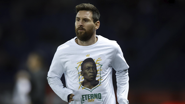 PSG no homenajeó a Messi por su Mundial y rindió tributo a "O Rei" Pelé