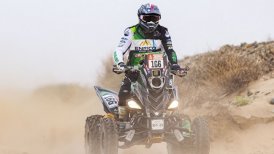 Giovanni Enrico alcanzó el podio en los quads de la décima etapa del Rally Dakar