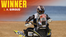 Alexandre Giroud se coronó bicampeón de Quads en el Dakar 2023