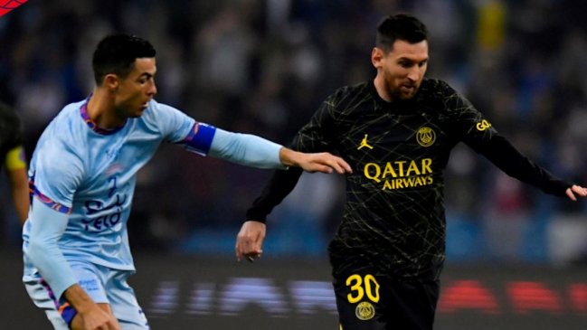 Messi enfrenta a Cristiano en amistoso de PSG ante estrellas de Al Nassr y Al Hilal