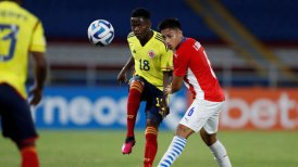 Colombia y Paraguay se estrenaron con un luchado empate en el Sudamericano sub 20
