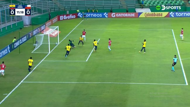 Faltó el VAR: El increíble gol que no cobraron a Chile ante Ecuador en el Sudamericano Sub 20