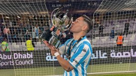 "Que sea el primero de muchos": La alegría de Opazo tras ganar la Supercopa con Racing