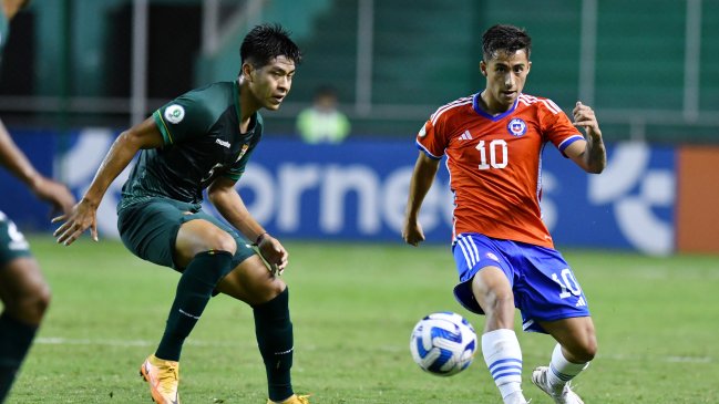 El golazo de Lucas Assadi en la victoria de Chile sobre Bolivia en el Sudamericano Sub 20
