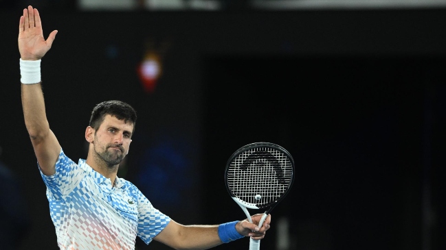 Un sólido Novak Djokovic aplastó a Rublev y se instaló en semifinales