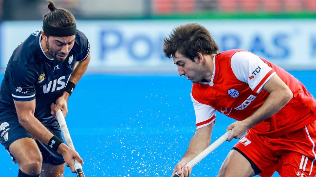 Chile cayó ante Argentina en el Mundial de Hockey y buscará el 13° lugar