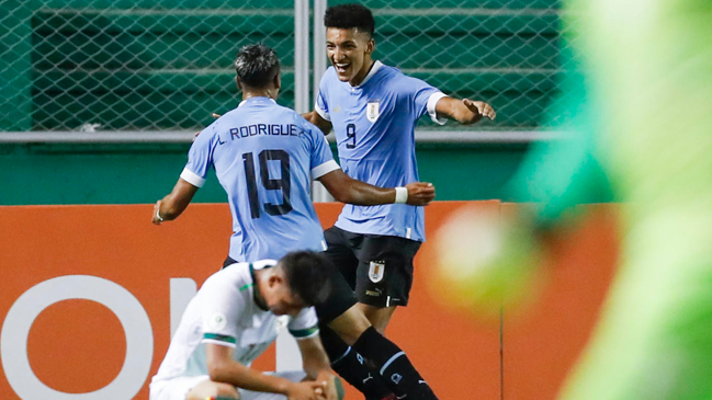 Ayuda para la Roja: Uruguay arrolló a Bolivia y aseguró su avance en el Sudamericano Sub 20