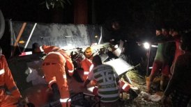Luto en Brasil: Accidente vehicular dejó a cuatro jóvenes futbolistas muertos