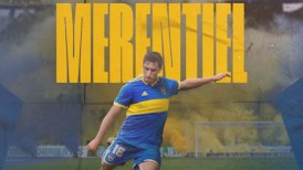 Boca Juniors oficializó el fichaje del uruguayo Miguel Merentiel