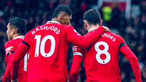 Bruno Fernandes y Marcus Rashford guiaron la victoria de Manchester United ante Crystal Palace