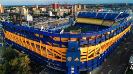 Clausuraron parte de una tribuna del estadio La Bombonera en Buenos Aires