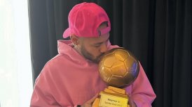 Neymar ganó por sexta vez el premio al Mejor Brasileño en el Extranjero