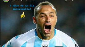Marcelo Díaz recordó su gol en el clásico con Independiente tras comer un plátano
