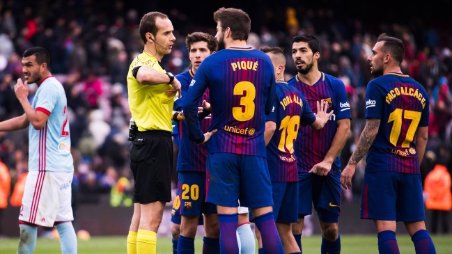 FC Barcelona recibía informes y videos sobre el árbitro antes de cada partido