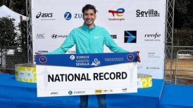 Histórico: Carlos Díaz rompió el récord nacional de maratón en Sevilla
