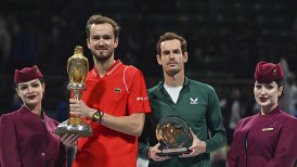 Daniil Medvedev dejó a Andy Murray sin trofeo en el ATP de Doha