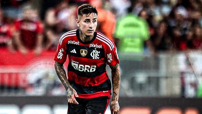 Flamengo informó que Erick Pulgar sufrió una fractura
