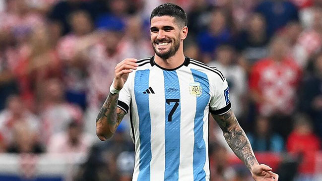 Rodrigo De Paul: Creo que la nuestra es la mejor selección argentina de la historia