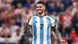 Rodrigo De Paul: Creo que la nuestra es la mejor selección argentina de la historia