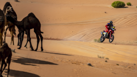 Pablo Quintanilla sigue en la cima del Abu Dhabi Desert Challenge tras compleja segunda etapa