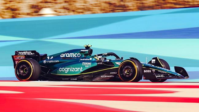 Fernando Alonso se impuso en el segundo entrenamiento libre del Gran Premio de Bahréin