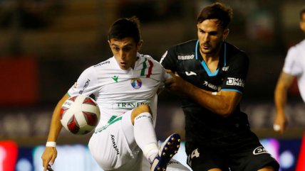 Audax Italiano resistió con dos expulsados la embestida de O'Higgins en un encendido empate
