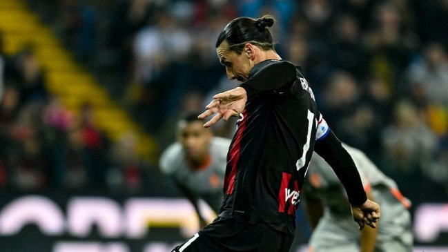 Ibrahimovic se convirtió en el jugador más veterano en marcar en la historia de la Serie A
