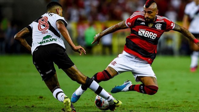 Flamengo de Arturo Vidal venció a Vasco da Gama y pasó a la final del Campeonato Carioca