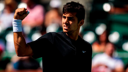 Cristian Garin tumbó a Marcos Giron y avanzó a la segunda ronda del Masters de Miami