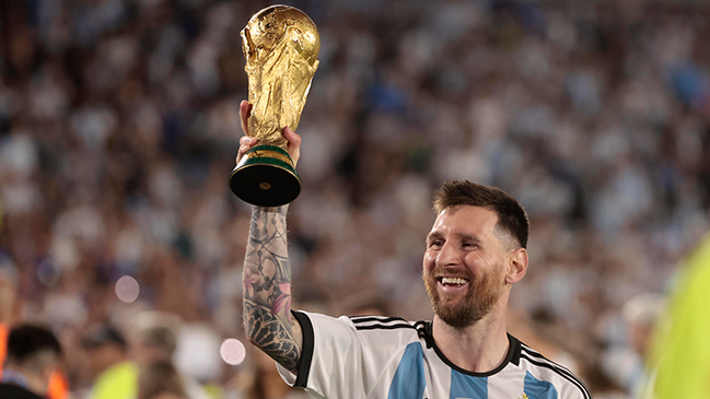 Lionel Messi: Tengo una felicidad inmensa de ver a toda Argentina disfrutando