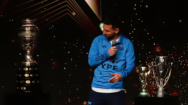Messi: Todavía no somos conscientes de lo que significa ser campeones