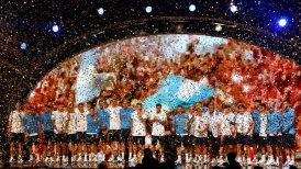 Con Messi a la cabeza: La selección argentina recibió emotivo homenaje de Conmebol por su título mundial