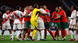 El encontronazo y expulsiones de Zambrano y Boufal marcaron el empate entre Perú y Marruecos