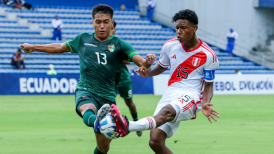 Bolivia remontó sobre la hora a Perú y festejó en su estreno por el Sudamericano Sub 17