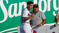Jonathan Benítez encaró para marcar el primer gol de Palestino contra Magallanes