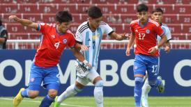 La Roja tropezó con Argentina en su estreno por el hexagonal del Sudamericano Sub 17