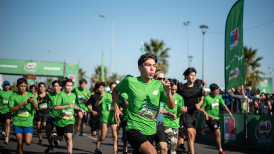 Más de siete mil escolares participaron en corrida en el Parque Bicentenario de Concepción