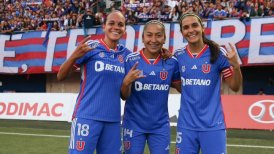 La U celebró en el Superclásico del fútbol femenino a costa de Colo Colo