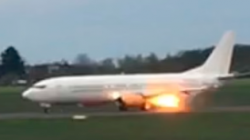 Avión del plantel de Arsenal se incendió antes del despegue