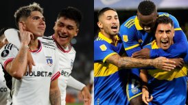 Colo Colo y Boca Juniors protagonizan choque de alto vuelo en la Copa Libertadores