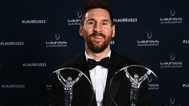 Argentina ganó el premio Laureus y Lionel Messi hizo histórico doblete