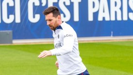 Lionel Messi volvió a entrenar con el plantel de PSG