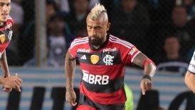 Arturo Vidal y Erick Pulgar ingresaron para asegurar triunfo de Flamengo ante Bahía