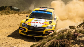 Emilio Fernández se mantuvo entre los mejores tras la penúltima jornada del Rally de Portugal