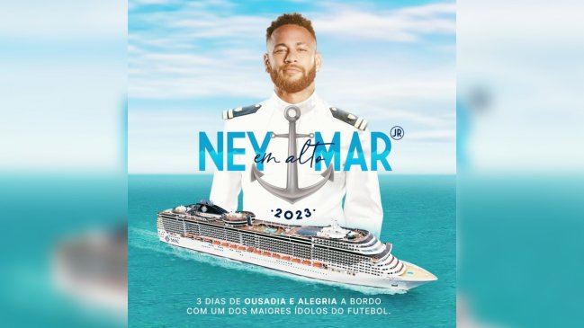 El osado proyecto de Neymar: Un crucero de tres días con fiestas en Brasil