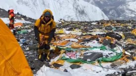 Video del Everest indigna por la basura que hay a más de ocho mil metros de altura