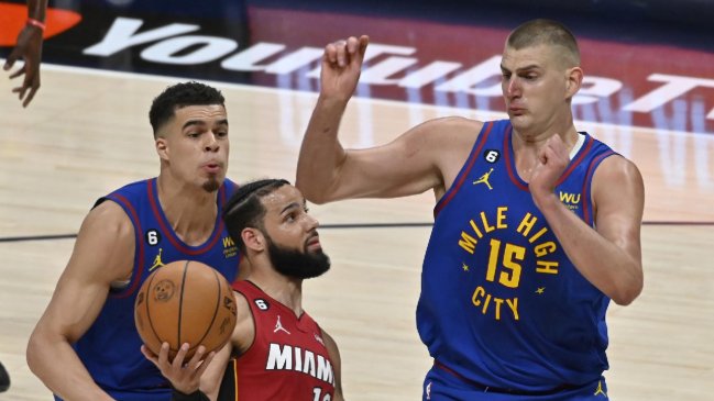 Denver Nuggets sacudió a Miami Heat y tomó ventaja en las Finales de la NBA