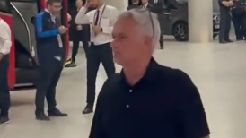 Mourinho insultó al árbitro de la final de Europa League en los estacionamientos