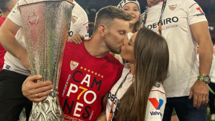 La cariñosa dedicatoria de Ivan Rakitic a su esposa por el título de Europa League